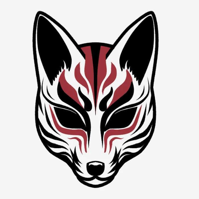 Máscara Kitsune